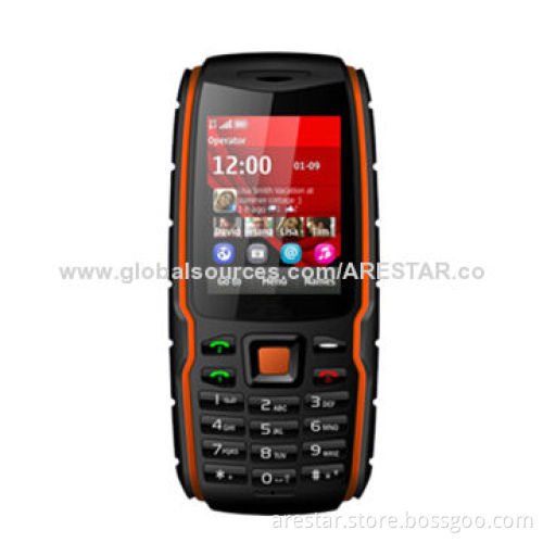 Special 2.4-inch GSM Camera Feature Phone with Dust-proof/Shock/Waterproof Function